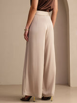 [Marrone Chiaro] SilkSilky-IT Pantaloni da donna 002