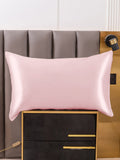 SilkSilky-IT 19Momme Seta pura Pillowcase Rosa 001