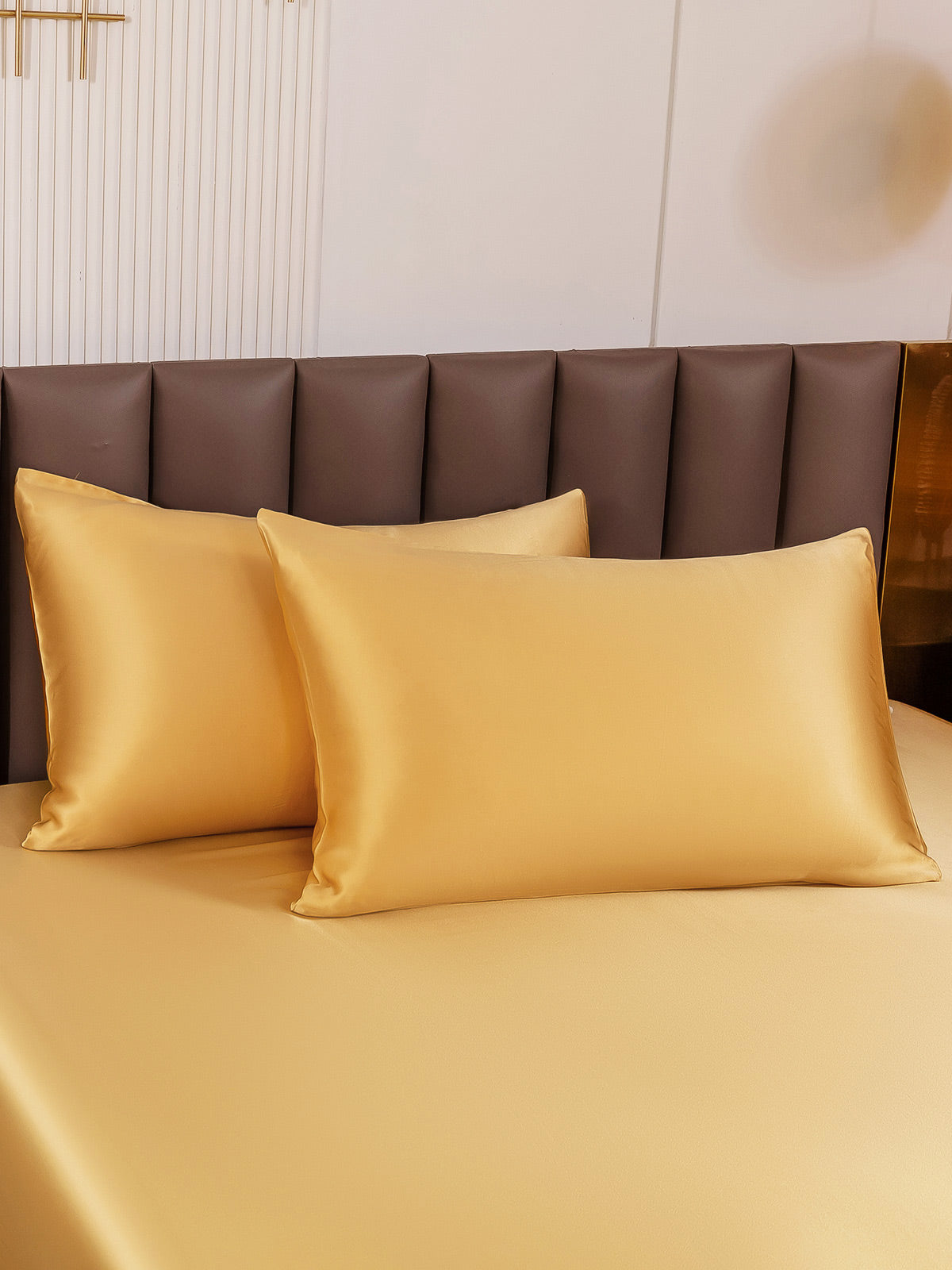 [Champagne] SilkSilky-IT 22Momme Seta pura Pillowcase 001