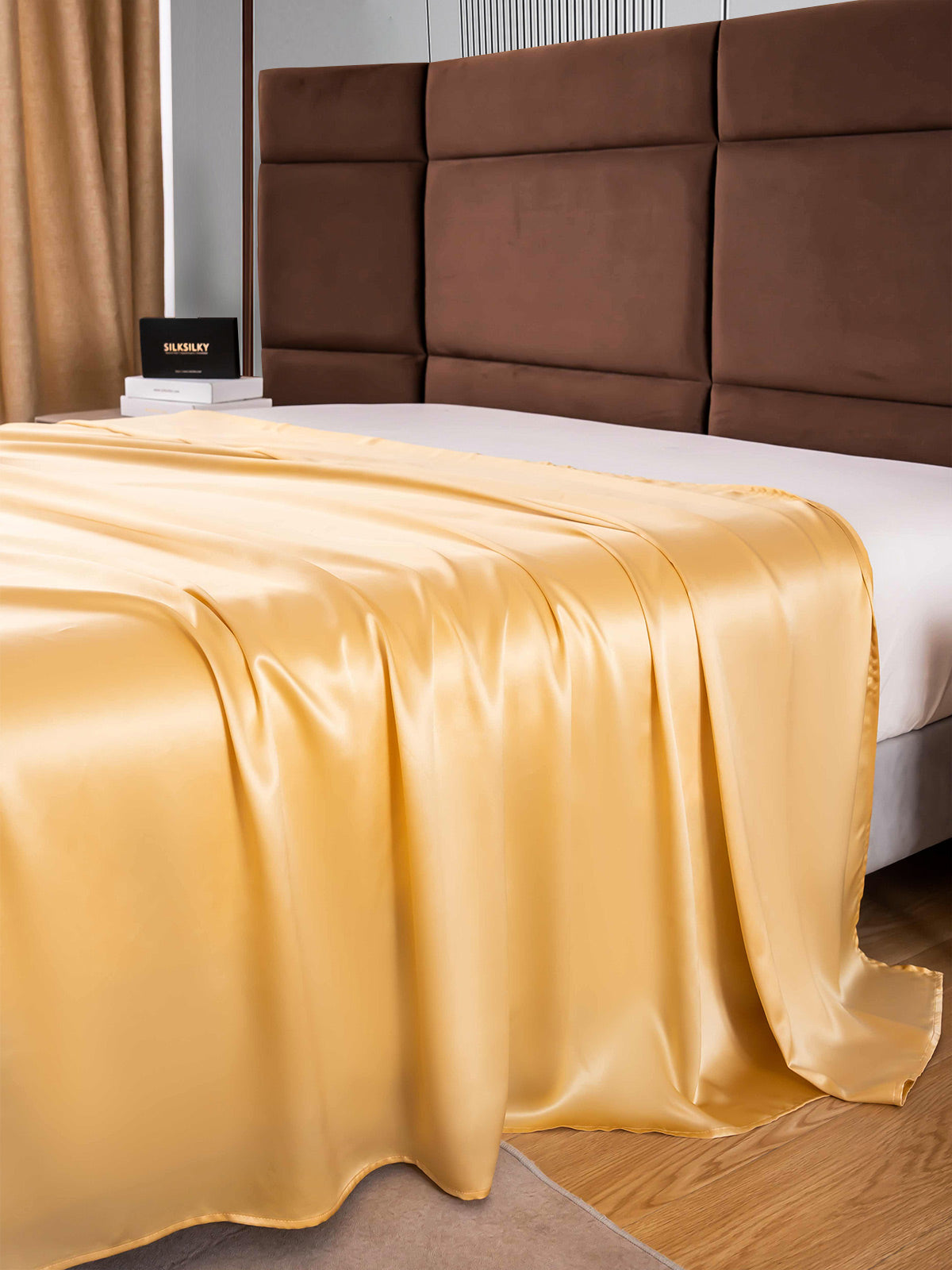 [Champagne] SilkSilky-IT 22Momme Seta pura Sheet 004