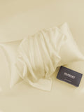 SilkSilky IT 30Momme Seta pura Pillowcase Avorio 005