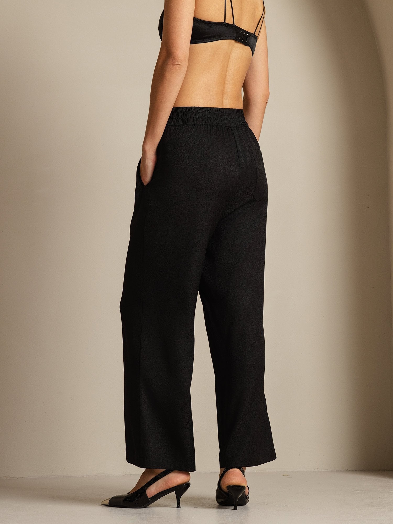 [Nero] SilkSilky-IT 22Momme Seta Womens Pants 002,