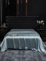 [Blu Grigiastro] SilkSilky-IT 22Momme Duvet Covers 001