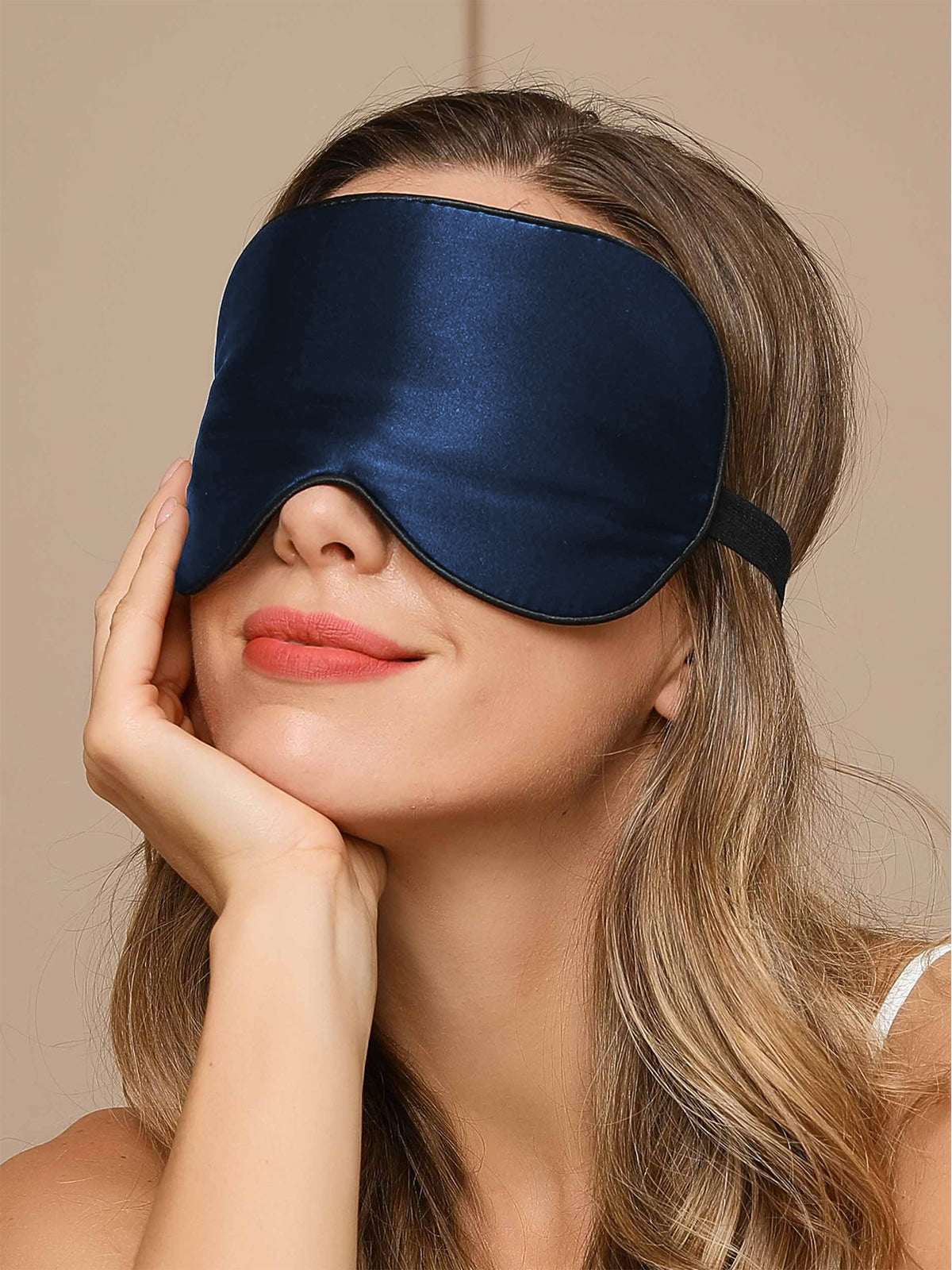 Maschera-per-gli-occhi-per-il-sonno-con-fascia-elastica-in-pura-seta-tinta-unita-Blu-Acuro-18