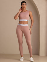 [Rosa] SilkSilky-IT Sleeveless Crew Neck Women's Outfit Sets 003