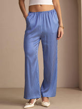 [Riga Diplomatica Blu] SilkSilky-IT Womens Pants 001