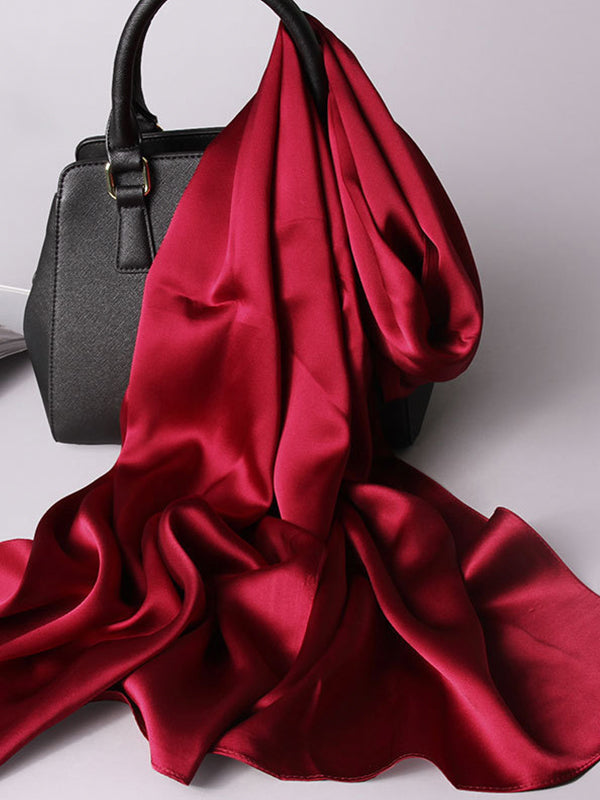 SilkSilky-IT Seta pura Scarf Vino 004