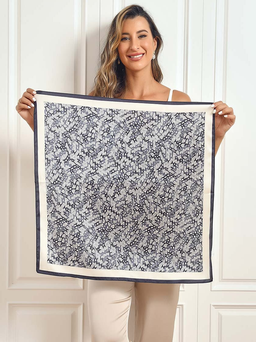 [P057] SilkSilky-IT Seta pura Scarf 001