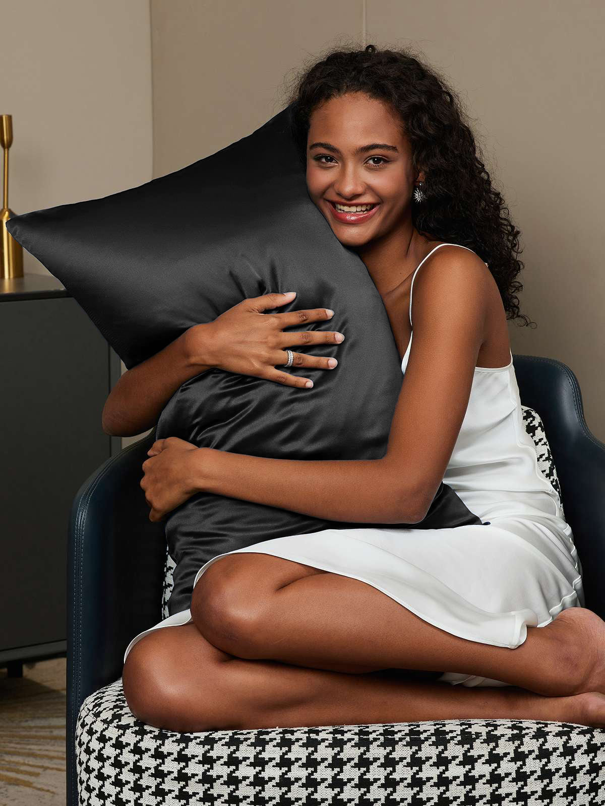 [Nero] SilkSilky-IT 19Momme Seta pura Pillowcase 002