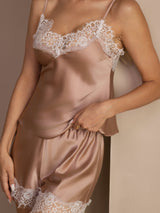 [Toscana] SilkSilky-IT Sleeveless V Neck Set di Bretelle 006