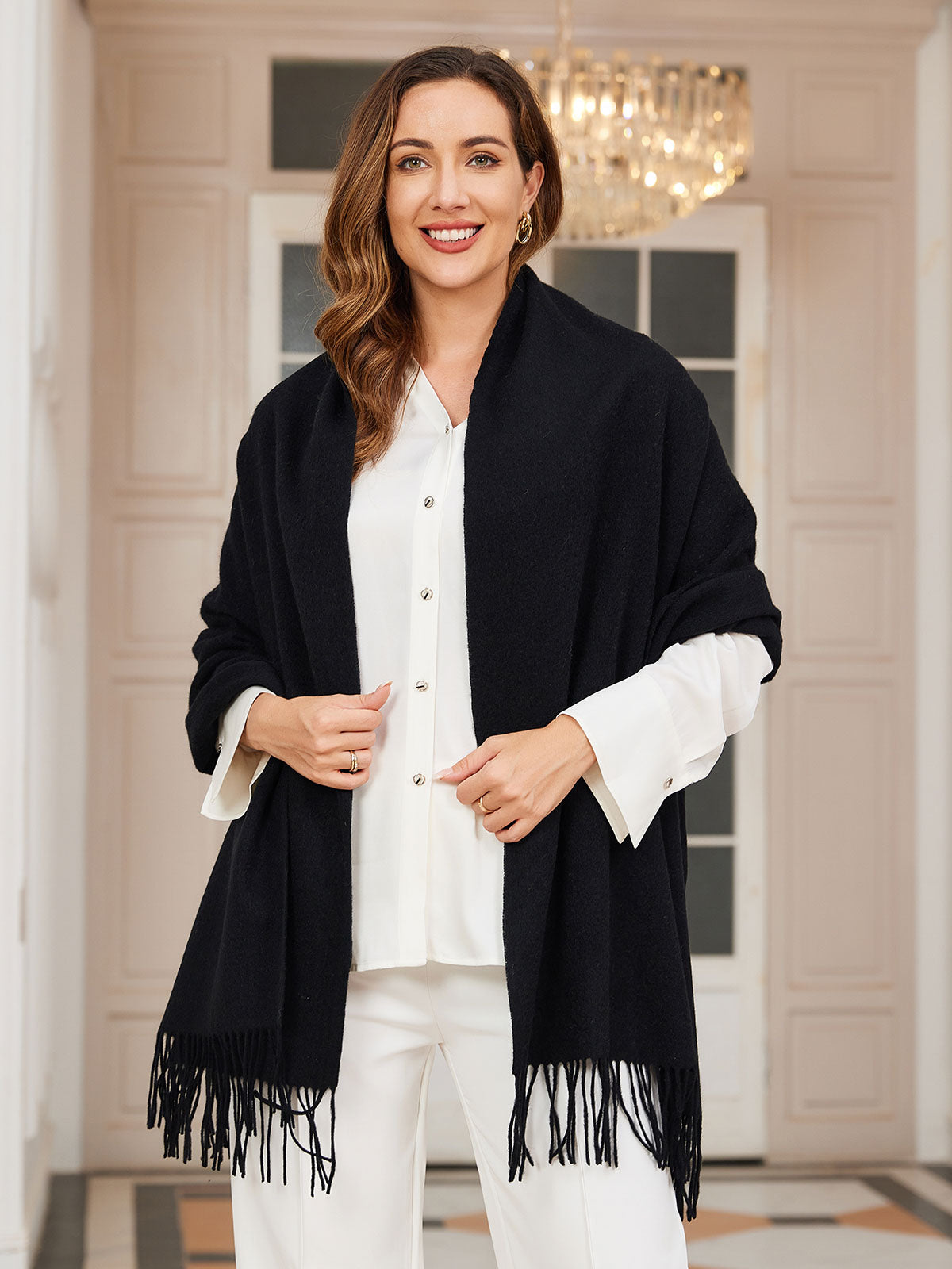 [Nero] SilkSilky-IT Lana Scarf 002