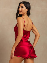 [Vino] SilkSilky-IT V Neck Set di Bretelle 002