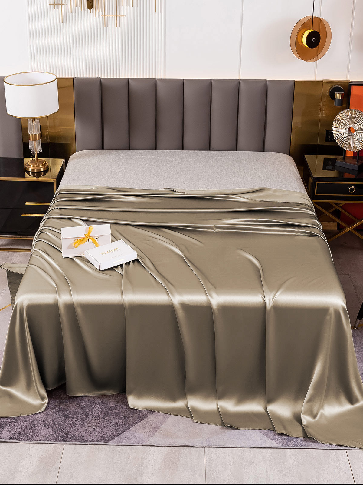 [Cachi] SilkSilky-IT 19Momme Seta pura Sheet 002