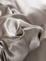 [Grigio] SilkSilky-IT 25Momme Set di biancheria da letto 007