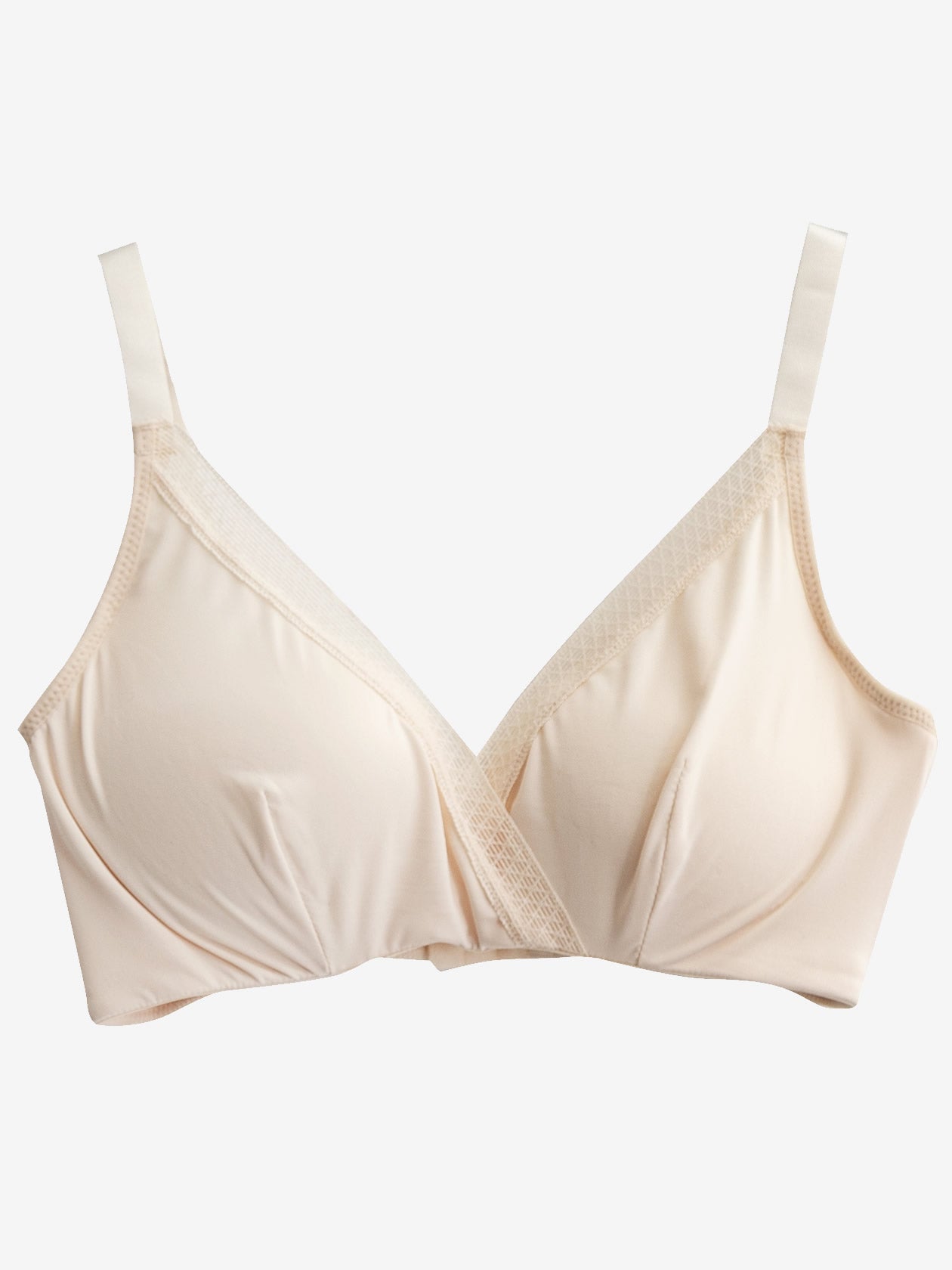 SilkSilky IT Maglia di seta Bra Beige 005