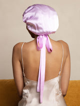 [Lavanda] SilkSilky-IT Cuffia di seta 005