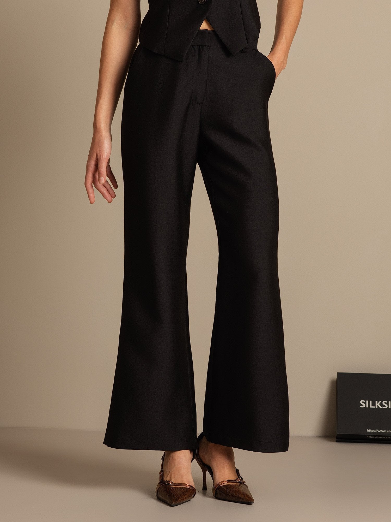 [Nero] SilkSilky-IT 32Momme Seta Womens Pants 001,