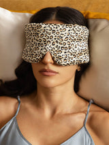 [Leopardo] SilkSilky-IT Mascherina da Notte 003
