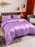 SilkSilky IT 19Momme Seta pura Bedding Set Lavanda 003