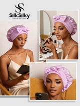 [Lavanda] SilkSilky-IT Cuffia di seta 006