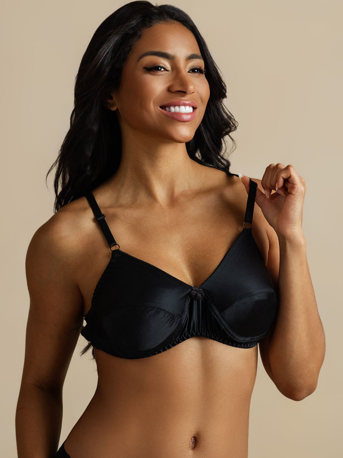 [Nero] SilkSilky-IT Seta pura Bra 005,