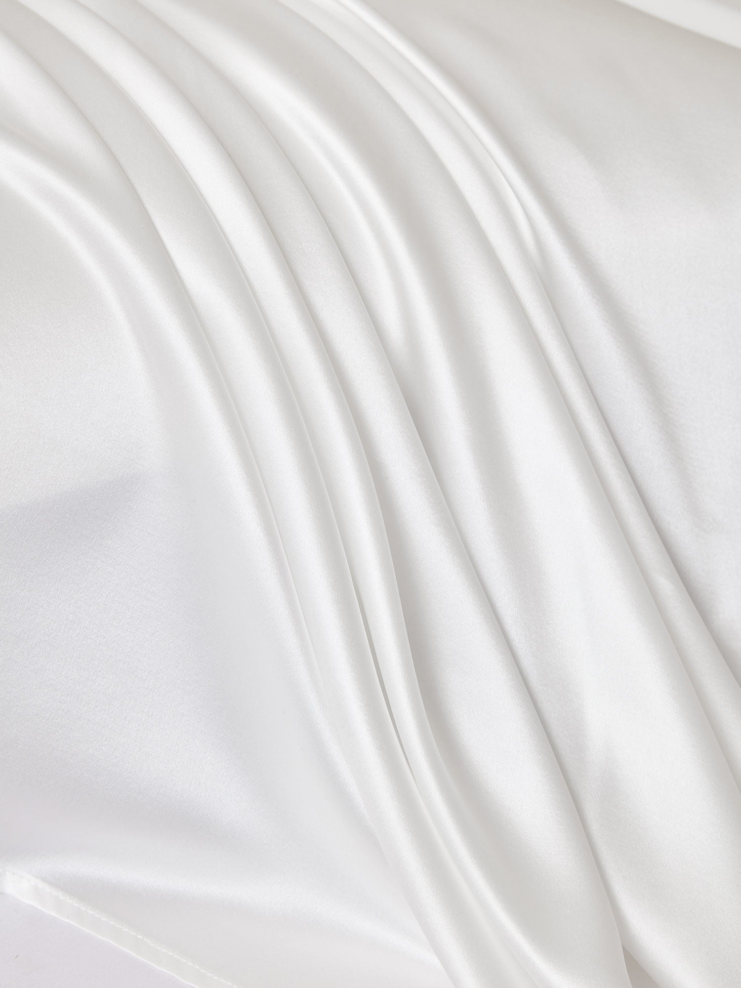 [GrigioChiaro+Bianco] SilkSilky-IT 25Momme Seta pura Bedding Set 003,