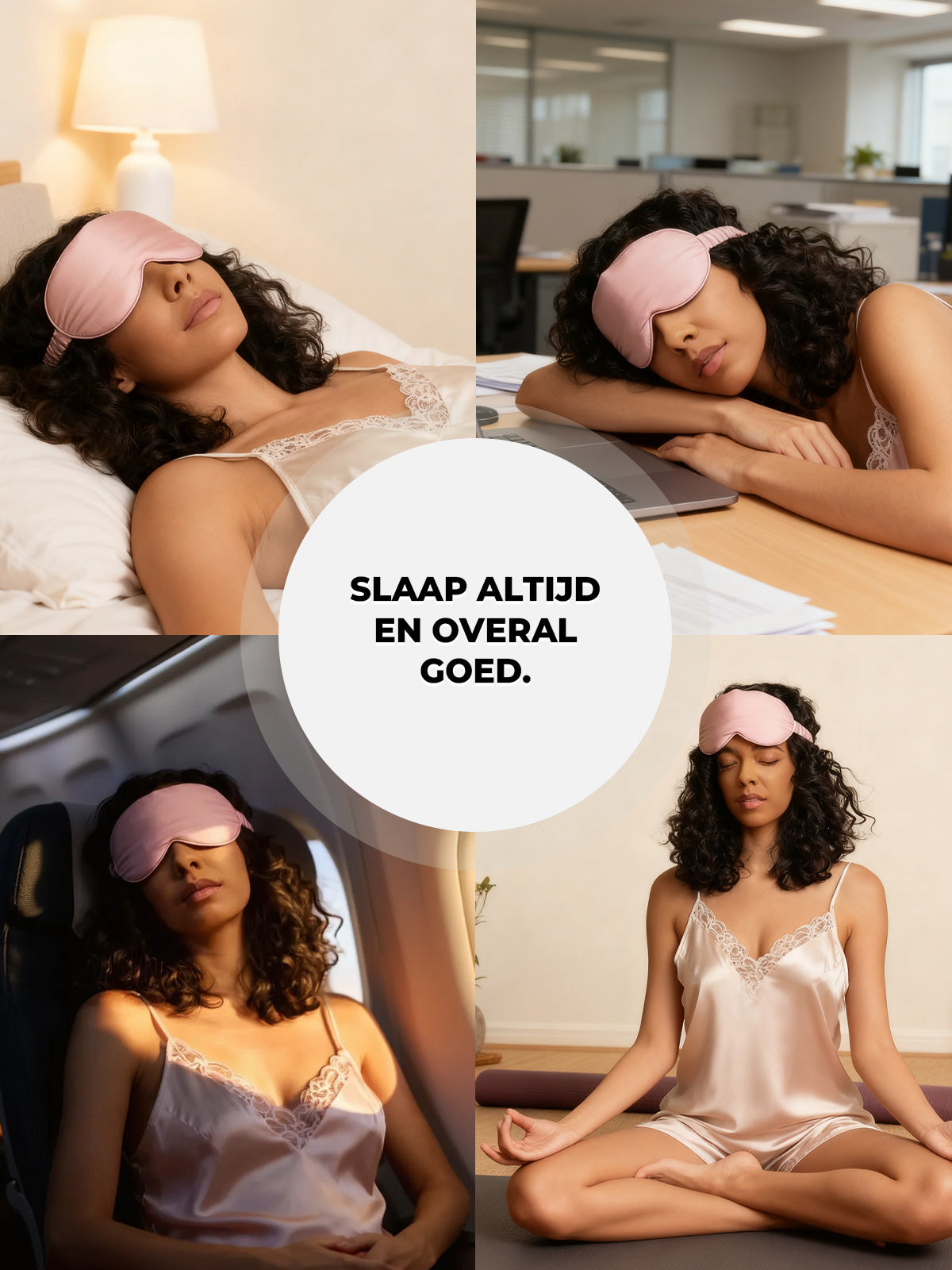 [Malva Pallido] SilkSilky-IT Seta pura Eye Mask 007