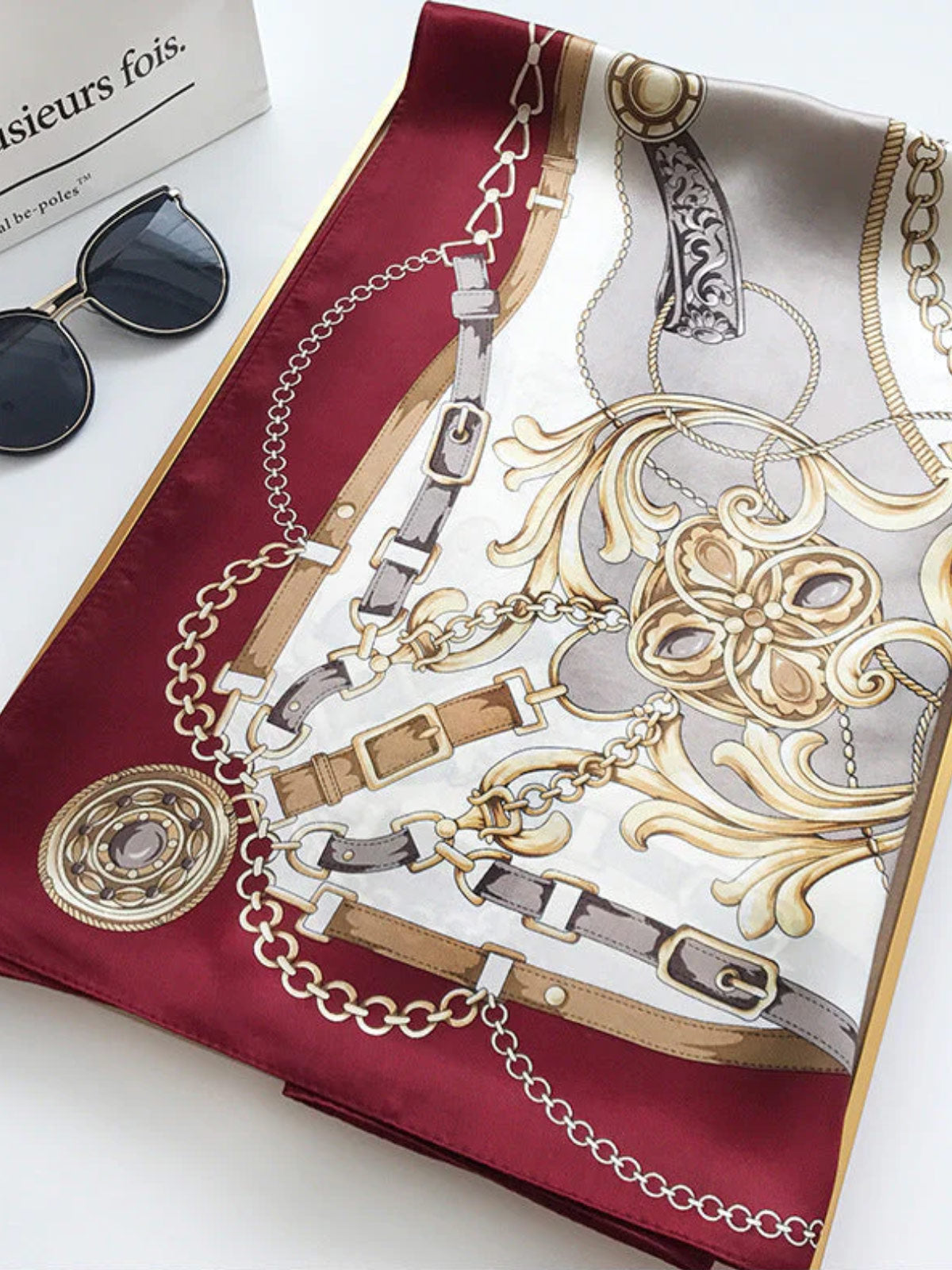 [P009] SilkSilky-IT Seta pura Scarf 002,