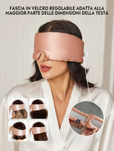 [Rosa] SilkSilky-IT Mascherina da Notte 004