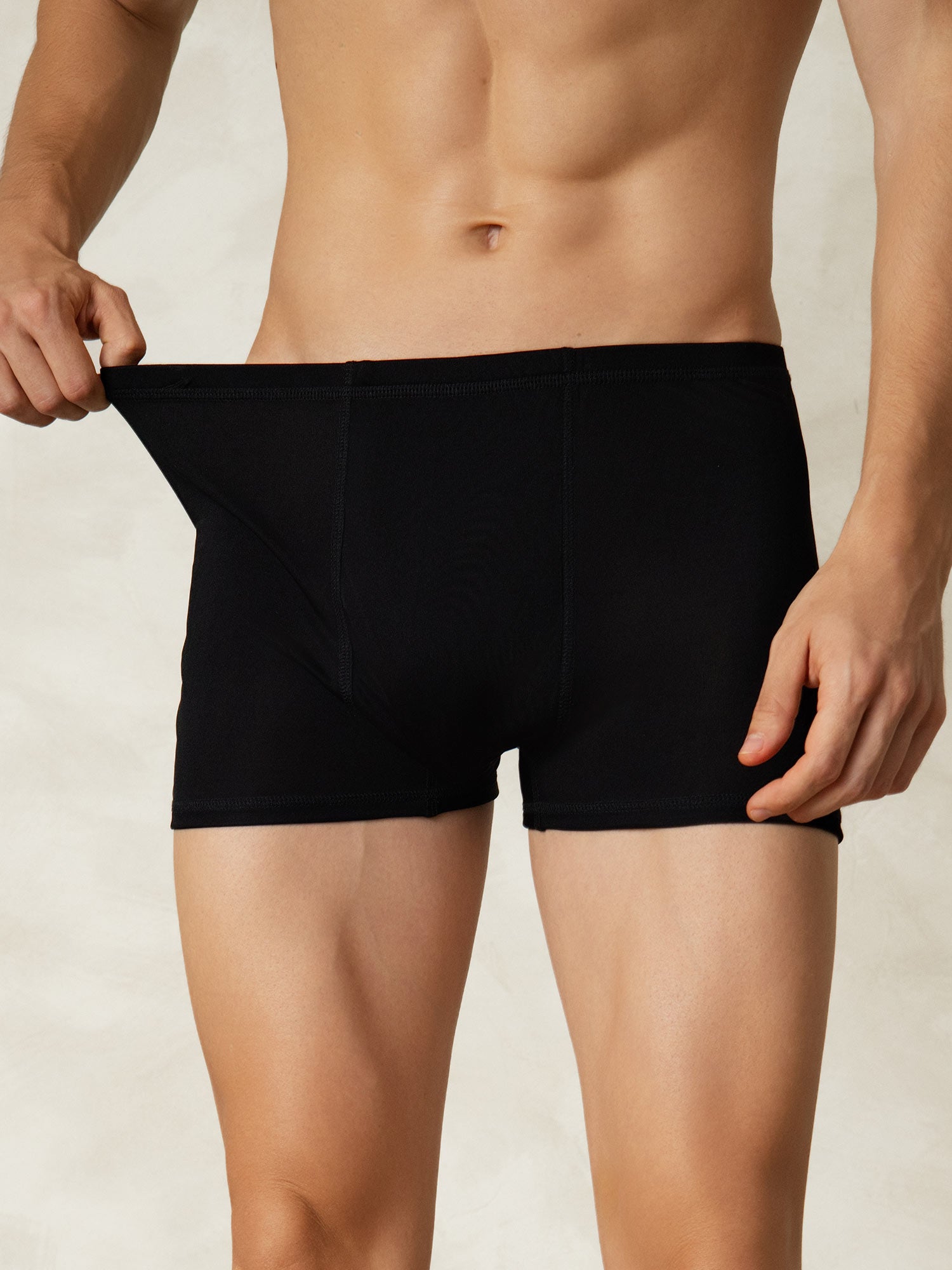 [Nero] SilkSilky-IT Maglia di seta Mens Underwear 001