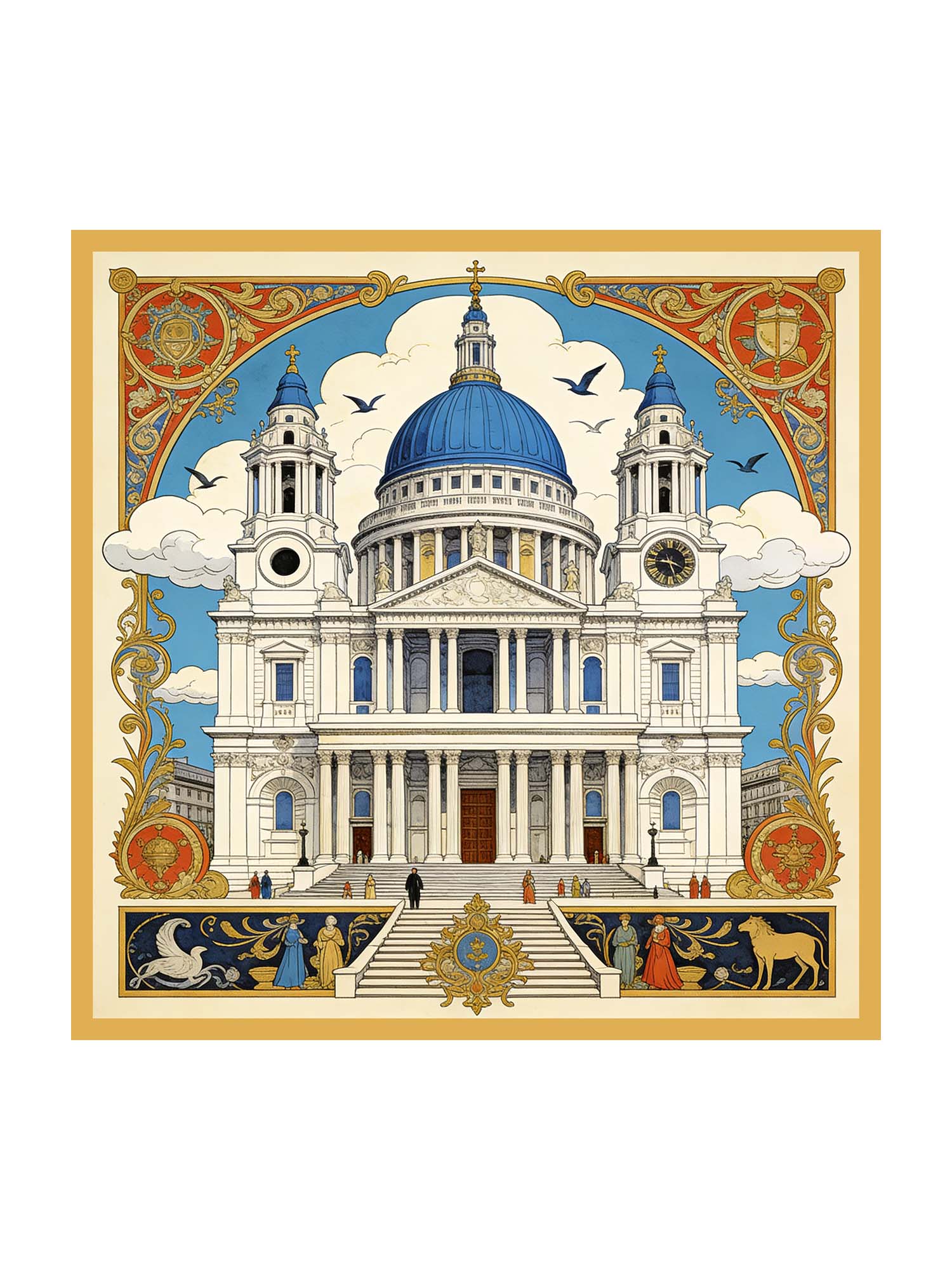 [P107] SilkSilky-IT Pure Silk Scarf 001