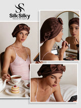 [Caffè] SilkSilky-IT Cuffia di seta 005