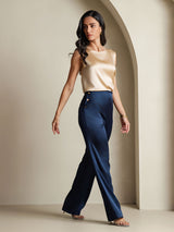 [Champagne] SilkSilky-IT Sleeveless Round Neck Cami 007