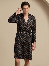 [Catena Nera] SilkSilky-IT Long Sleeve Vestaglia da uomo 008