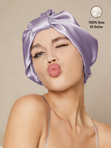 [Lavanda] SilkSilky-IT Cuffia di seta 001