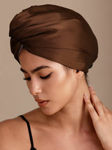 [Caffè] SilkSilky-IT Turbante Per Capelli 002