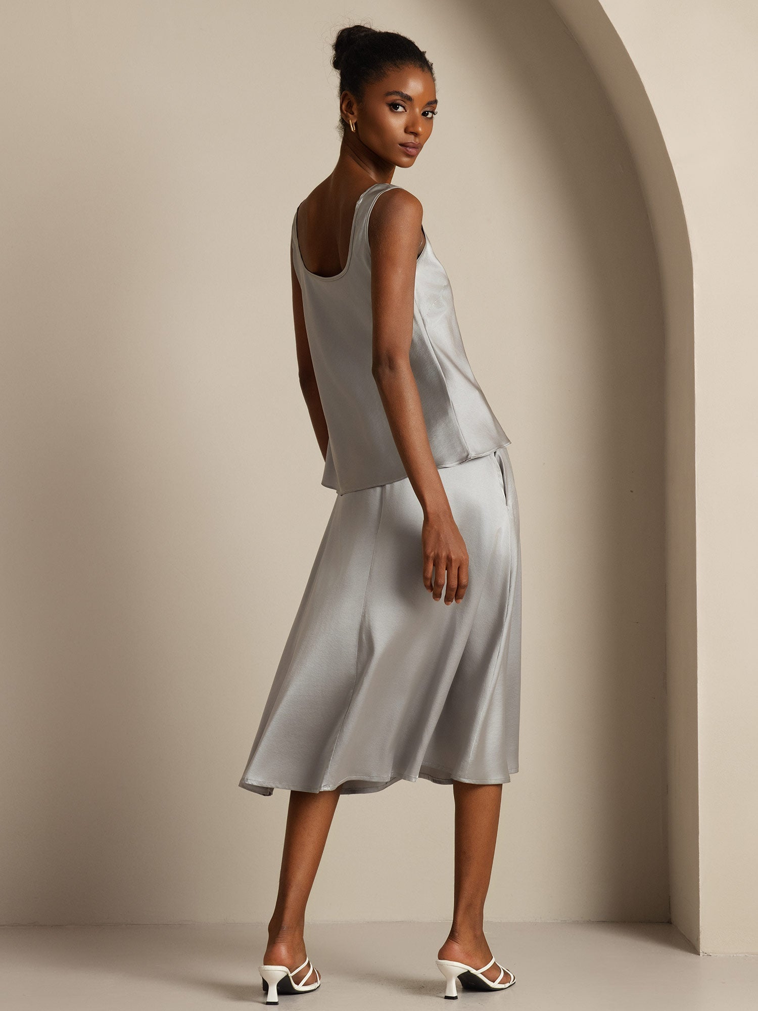 [Grigio Griffin] SilkSilky-IT 19Momme Seta Camisoles 002,