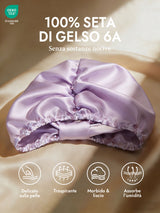 [Lavanda] SilkSilky-IT Cuffia di seta 002
