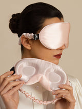 [Rosa] SilkSilky-IT Mascherina da Notte 001