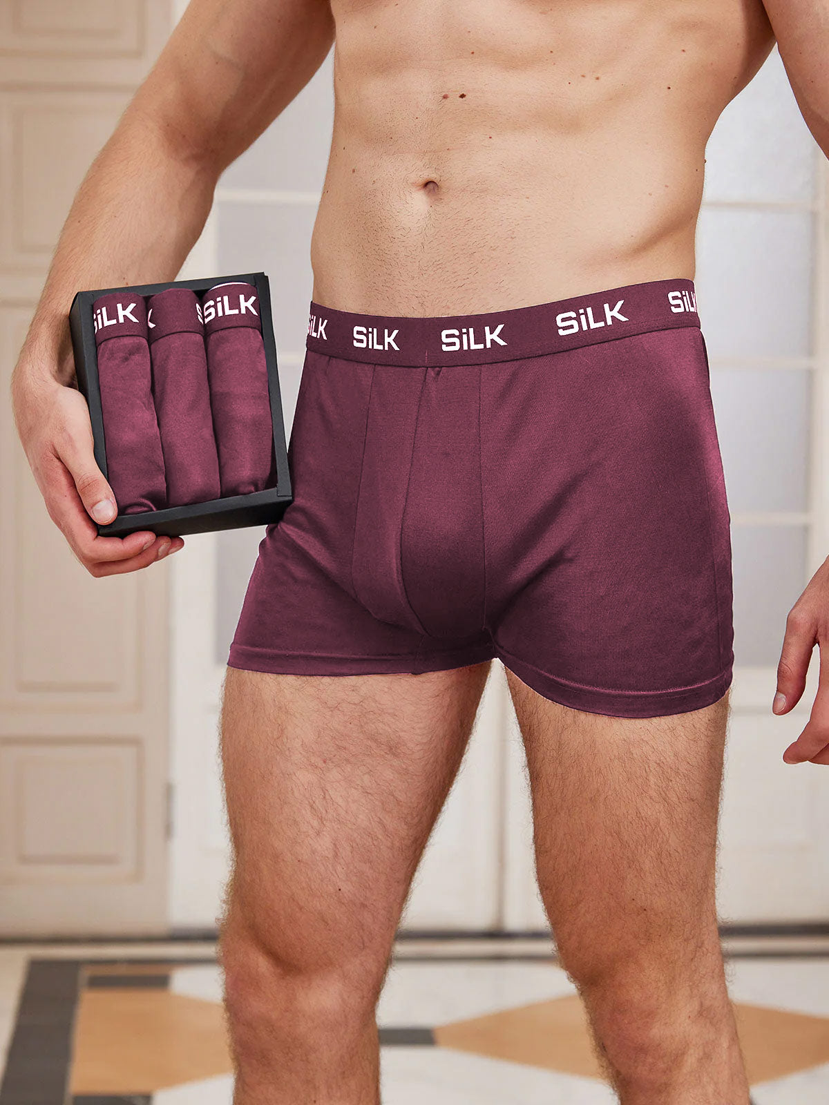 [Vino] SilkSilky-IT Seta pura Mens Underwear 002