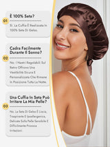 [Caffè] SilkSilky-IT Cuffia di seta 005