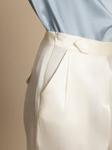 [Bianco] SilkSilky-IT 19Momme Seta Womens Pants 004