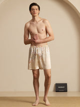 [Champagne] SilkSilky-IT Mens Sleep Bottoms 004