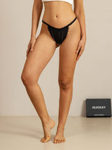 [Nero] SilkSilky-IT Mutandine da donna 006