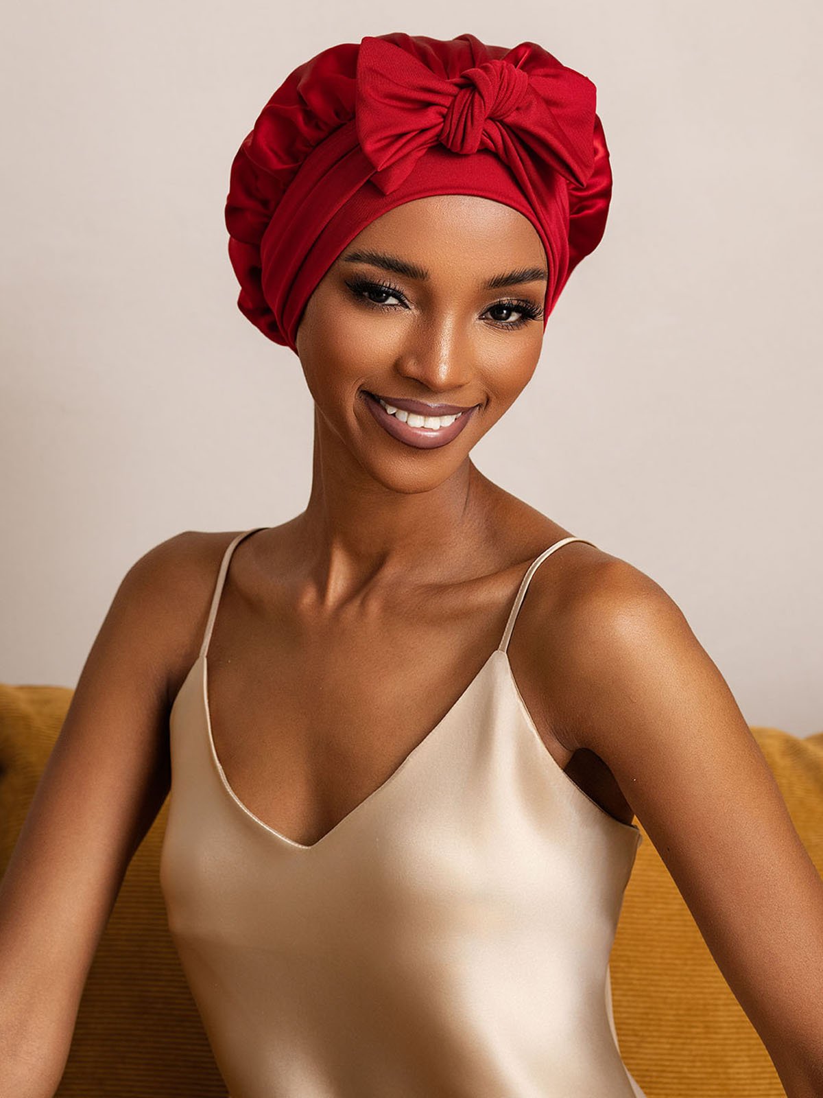 SilkSilky-IT Seta pura Sleep Cap Vino 002