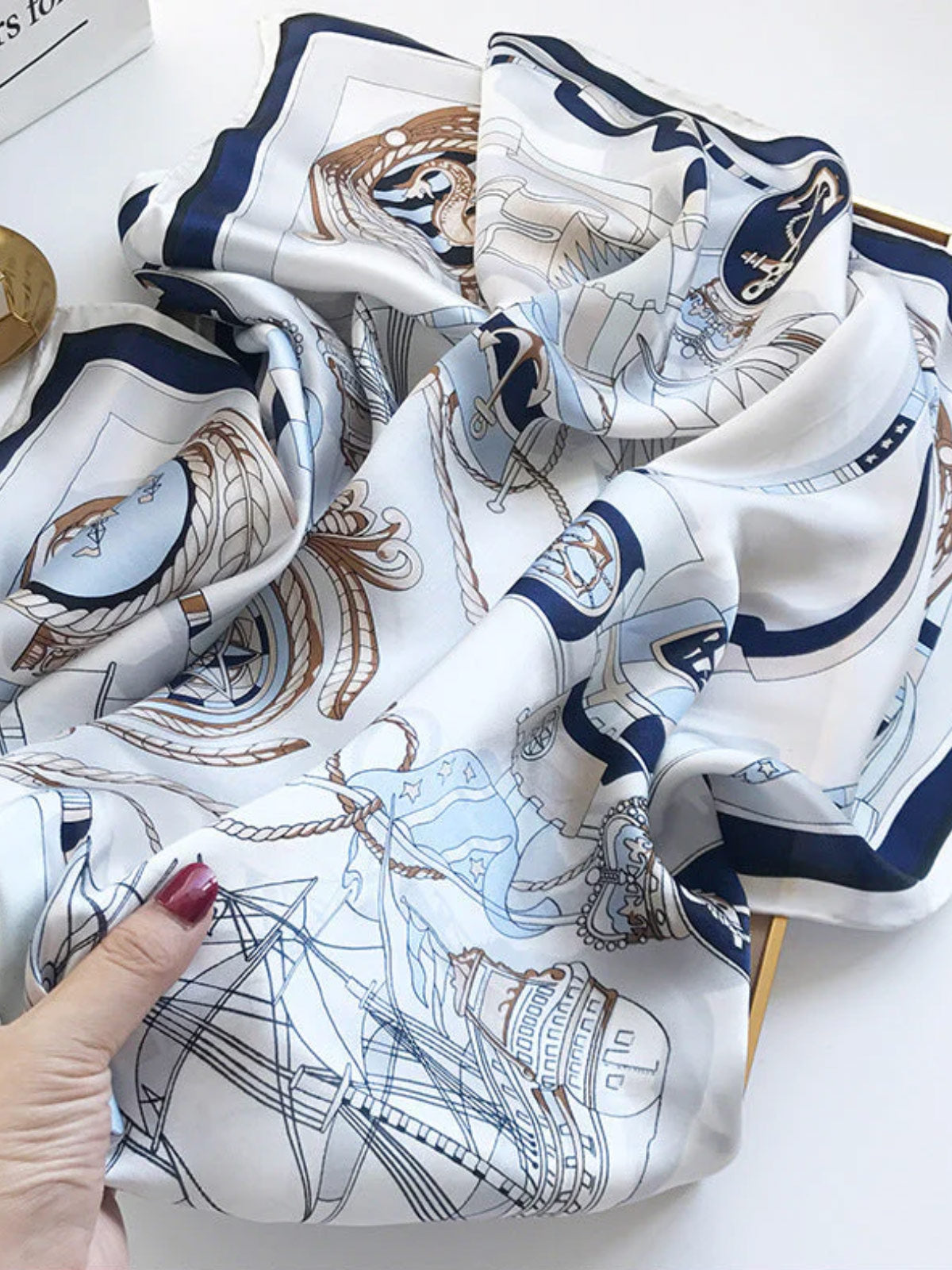 [P007] SilkSilky-IT Seta pura Scarf 003,