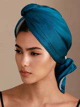 [Verde Acqua] SilkSilky-IT Turbante Per Capelli 002