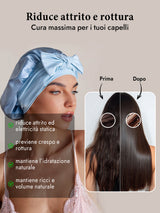 [Cielo Blu] SilkSilky-IT Cuffia di seta 003