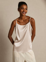 [Beige] SilkSilky-IT Spaghetti Strap Cami 003