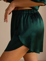 [Verde Scuro] SilkSilky-IT Pantaloncini da donna 006